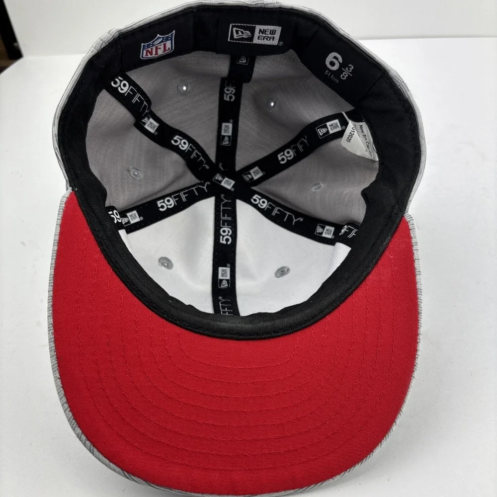 New‎ Era NFL 59fifty Kansas City Chiefs Fitted Hat 6 3/8